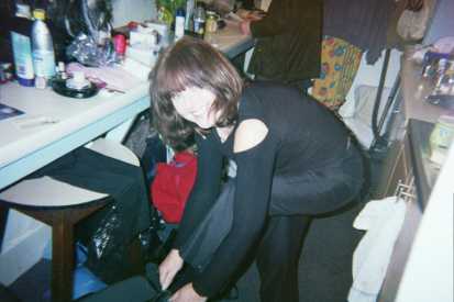 An evil fairy getting ready for wickedness!