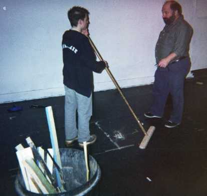 Sweeping the stage