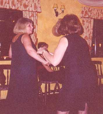 Carol, dancing the night away